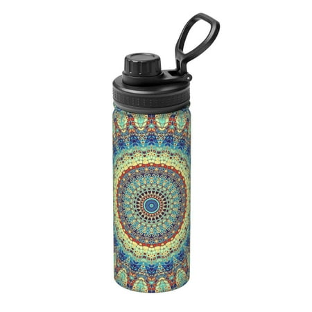 Ocsxa Round Mandala1 Print 18oz Stainless Steel Water Bottle Unisex Water Bottle Insulated Sports Water Cup Flask for Cold Water Drinks/Sports/Travel/Car/School
Ocsxa Round Mandala1 Print 18oz Stainless Steel Water Bottle Unisex Water Bottle Insulated Sports Water Cup Flask for Cold Water Drinks/Sports/Travel/Car/School