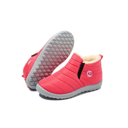 SIMANLAN Boys Girls Winter Snow Boots Comfortable Non-Slip Warm Ankle Booties(Toddler/Little Kid/Big Kid) Pink 2.5Y
SIMANLAN Boys Girls Winter Snow Boots Comfortable Non-Slip Warm Ankle Booties(Toddler/Little Kid/Big Kid) Pink 2.5Y