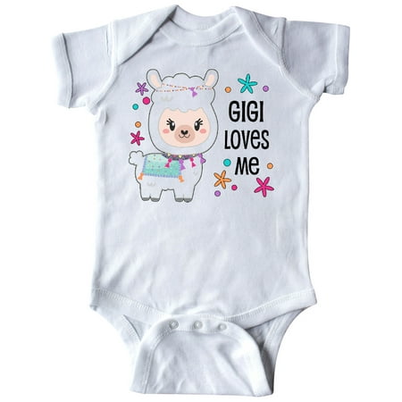 Inktastic Gigi Loves Me- cute and happy llama Gift Baby Boy or Baby Girl Bodysuit
Inktastic Gigi Loves Me- cute and happy llama Gift Baby Boy or Baby Girl Bodysuit