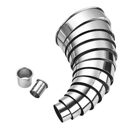 14pcs Stainless Steel Cake Mold Non-Stick Round Dessert Mould Home Kitchen DIY Baking Tool
14pcs Stainless Steel Cake Mold Non-Stick Round Dessert Mould Home Kitchen DIY Baking Tool