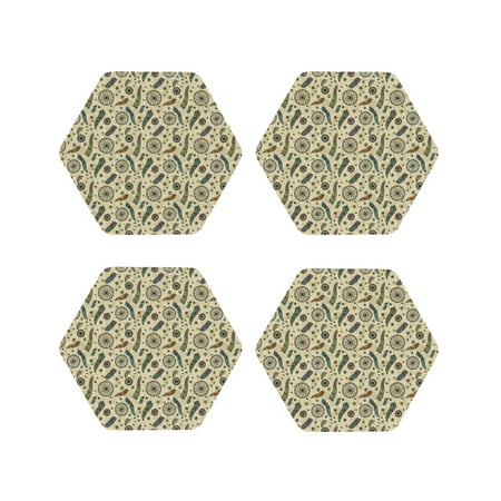 Tideii Dreamcatcher1 for Leather Coasters 4 Pieces Anti-fouling and Anti-scalding Decorative Coasters Suitable for Restaurants Kitchens Coffee Shops-Hexagon
Tideii Dreamcatcher1 for Leather Coasters 4 Pieces Anti-fouling and Anti-scalding Decorative Coasters Suitable for Restaurants Kitchens Coffee Shops-Hexagon