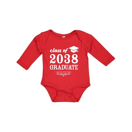 Inktastic Class of 2038 Graduate with Graduation Cap Gift Baby Boy or Baby Girl Long Sleeve Bodysuit
Inktastic Class of 2038 Graduate with Graduation Cap Gift Baby Boy or Baby Girl Long Sleeve Bodysuit