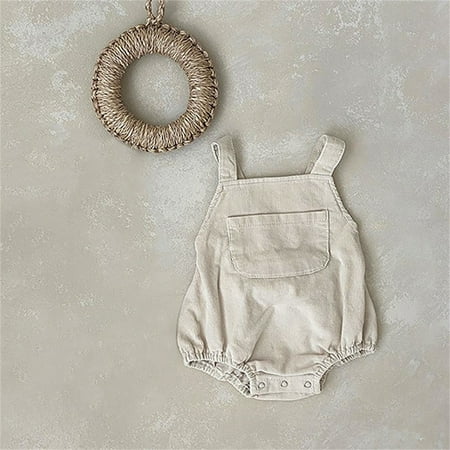 NIUREDLTD Baby Girls Boys Sleeveless Pocket Summer Autumn Romper Bodysuit Clothes
NIUREDLTD Baby Girls Boys Sleeveless Pocket Summer Autumn Romper Bodysuit Clothes