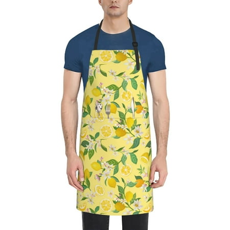 Ocsxa Lemon (2) Apron With Pockets Kitchen Bib Waterproof Resistant Women Men Unisex Adjustable
Ocsxa Lemon (2) Apron With Pockets Kitchen Bib Waterproof Resistant Women Men Unisex Adjustable