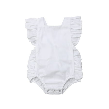 Felcia Newborn Baby Girl Sleeveless Jumpsuit Summer Ruffle Solid Color One-Pieces Romper
Felcia Newborn Baby Girl Sleeveless Jumpsuit Summer Ruffle Solid Color One-Pieces Romper