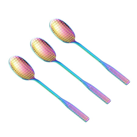 3pcs Stainless Steel Ice Cream Spoons Tennis Racket Shape Coffee Spoon Creative Stirrer Tableware (Colorful)
3pcs Stainless Steel Ice Cream Spoons Tennis Racket Shape Coffee Spoon Creative Stirrer Tableware (Colorful)