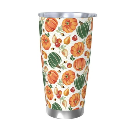 Logiee Autumn Pumpkins Print 20OZ Car Cup with Lid Stainless Steel Vacuum Insulated Double Wall Travel Tumbler Durable Insulated Coffee Mug Thermal Cup with Straw-Without Straw
Logiee Autumn Pumpkins Print 20OZ Car Cup with Lid Stainless Steel Vacuum Insulated Double Wall Travel Tumbler Durable Insulated Coffee Mug Thermal Cup with Straw-Without Straw