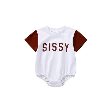 Canrulo Toddler Baby Boys Girls Summer Romper Clothes Letter Printed Short Sleeve Color Patchwork Jumpsuit White 1 12-18 Months
Canrulo Toddler Baby Boys Girls Summer Romper Clothes Letter Printed Short Sleeve Color Patchwork Jumpsuit White 1 12-18 Months