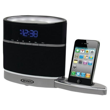iPhone Docking Alarm Clock Radio with Night Light