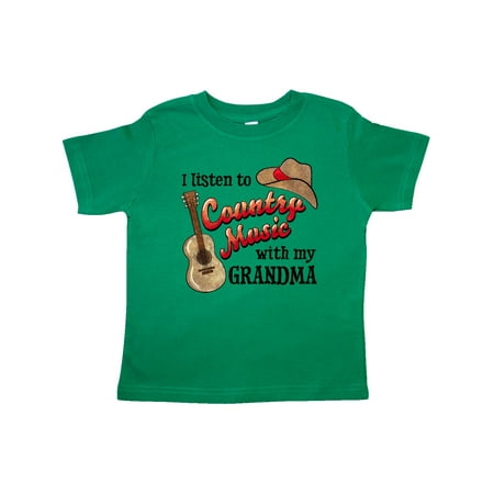Inktastic I Listen to Country Music with my Grandma Guitar and Hat Gift Toddler Boy or Toddler Girl T-Shirt
Inktastic I Listen to Country Music with my Grandma Guitar and Hat Gift Toddler Boy or Toddler Girl T-Shirt
