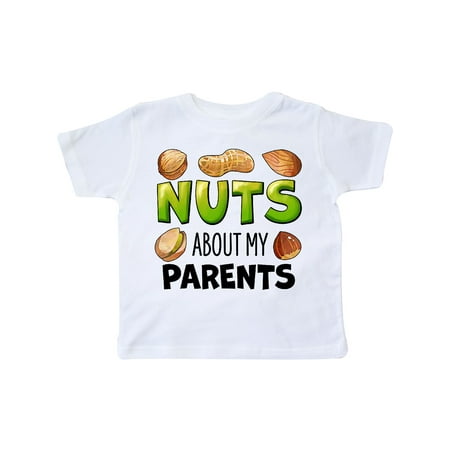 Inktastic Nuts About My Parents Peanut Almond Pistachio Gift Toddler Boy or Toddler Girl T-Shirt
Inktastic Nuts About My Parents Peanut Almond Pistachio Gift Toddler Boy or Toddler Girl T-Shirt