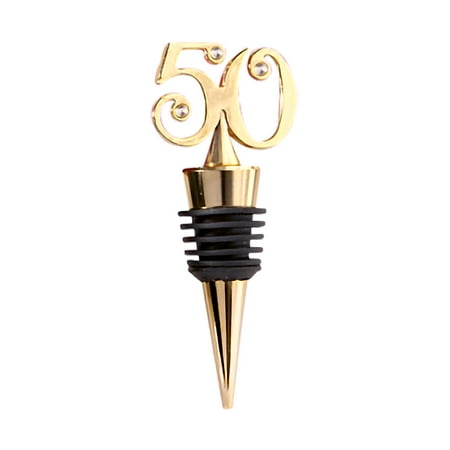 72 Golden-50 wine bottle stoppers