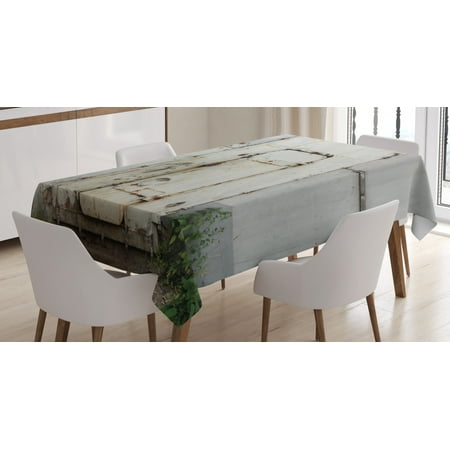 Industrial Decor Tablecloth Closed Worn Out Rusty Iron Door Abandoned Building Factory Picture Rectangular Table Cover for Dining Room Kitchen 60 X 90 Inches Beige Brown Green by Ambesonne
Industrial Decor Tablecloth Closed Worn Out Rusty Iron Door Abandoned Building Factory Picture Rectangular Table Cover for Dining Room Kitchen 60 X 90 Inches Beige Brown Green by Ambesonne