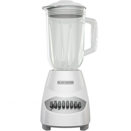 Black & Decker 10-Speed Blender, White