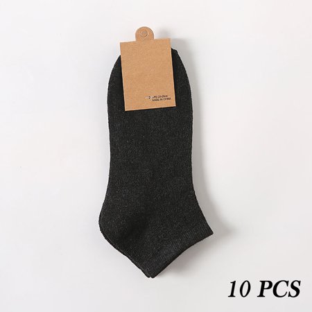 Ameiqe Men s 10-Pack Cotton Cushioned Low Cut Socks Breathable Non Slip Solid Color(Black)
Ameiqe Men s 10-Pack Cotton Cushioned Low Cut Socks Breathable Non Slip Solid Color(Black)