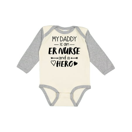 Inktastic My Daddy is an ER Nurse and a Hero Gift Baby Boy or Baby Girl Long Sleeve Bodysuit
Inktastic My Daddy is an ER Nurse and a Hero Gift Baby Boy or Baby Girl Long Sleeve Bodysuit