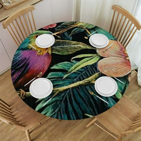 Sheronv Birds and Flowers Round Table Cover Stain Resistant Washable Indoor Outdoor Tablecloth Kitchen Dining Wedding Parties Polyester Decor Perfect for Home Kitchen Decoration 38 -42
Sheronv Birds and Flowers Round Table Cover Stain Resistant Washable Indoor Outdoor Tablecloth Kitchen Dining Wedding Parties Polyester Decor Perfect for Home Kitchen Decoration 38 -42