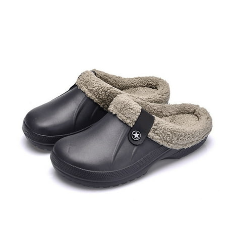 

CoCopeaunt Winter Women House Slipper Warm Flat Mule Shoes Couple Slip On Home Furry Slipper Ladies Slides Indoor House Plus Size Wholesale
