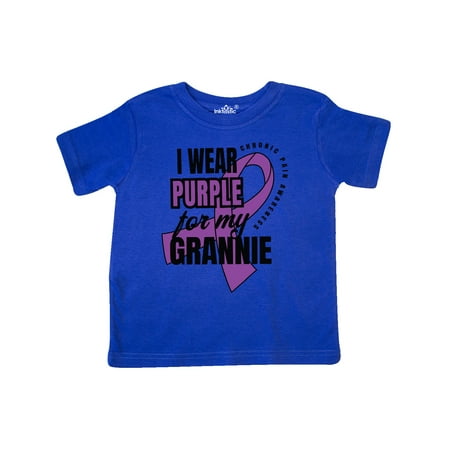 Inktastic Chronic Pain I Wear Purple For My Grannie Gift Toddler Boy or Toddler Girl T-Shirt
Inktastic Chronic Pain I Wear Purple For My Grannie Gift Toddler Boy or Toddler Girl T-Shirt
