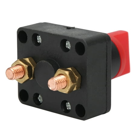 Tebru Car 300A Battery Disconnect Switch Protect Nylon Shell 0.2in Screw Diameter
Tebru Car 300A Battery Disconnect Switch Protect Nylon Shell 0.2in Screw Diameter