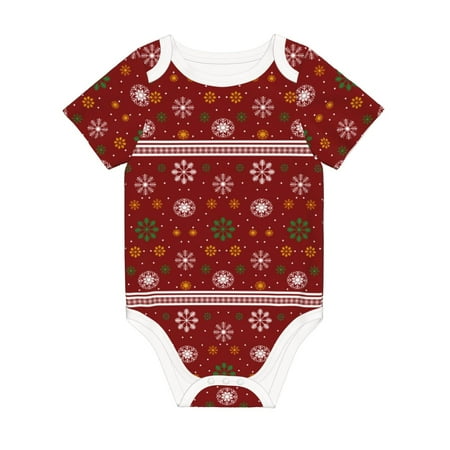 Coaee Merry Christmas for Soft Cotton Baby Short-Sleeve Bodysuit Baby Girls Boys Bodysuit Romper
Coaee Merry Christmas for Soft Cotton Baby Short-Sleeve Bodysuit Baby Girls Boys Bodysuit Romper