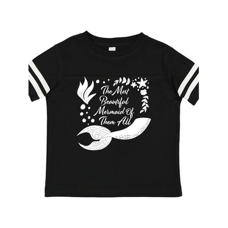 Inktastic The Most Beautiful Mermaid of Them All with Mermaid Tail Gift Toddler Boy or Toddler Girl T-Shirt
Inktastic The Most Beautiful Mermaid of Them All with Mermaid Tail Gift Toddler Boy or Toddler Girl T-Shirt