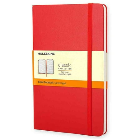 ISBN 9788862930048 product image for Moleskine Classic Notebook, Large, Ruled, Red, Hard Cover (5 X 8.25) | upcitemdb.com