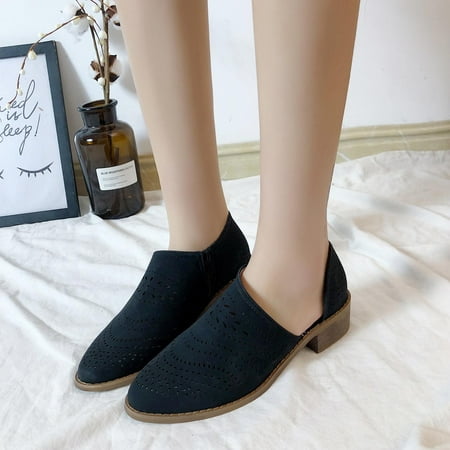 AXXD Sandals Women Mid-heel Hollow Pointed Toe Ladies Casual Shoes With Zipper(9 Black)
AXXD Sandals Women Mid-heel Hollow Pointed Toe Ladies Casual Shoes With Zipper(9 Black)