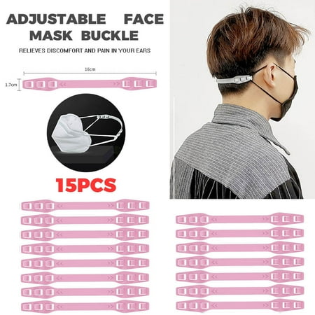 Sebtyili 15PCS Third Gear Adjustable Anti-Slip Mask Ear Grips Extension Hook One Size
Sebtyili 15PCS Third Gear Adjustable Anti-Slip Mask Ear Grips Extension Hook One Size
