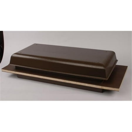 Solid Roof & Wall Whole House Fan - Brown
