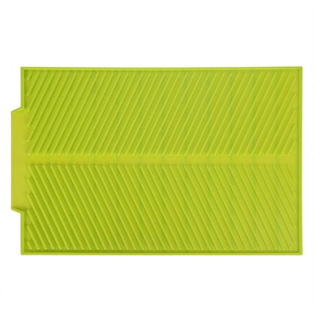 Mgaxyff Drain Mat Rectangle Silicone Drain Mat Drying Dishes Pad Heat Resistant Slip-proof Tray Kitchen Mat 
Mgaxyff Drain Mat Rectangle Silicone Drain Mat Drying Dishes Pad Heat Resistant Slip-proof Tray Kitchen Mat