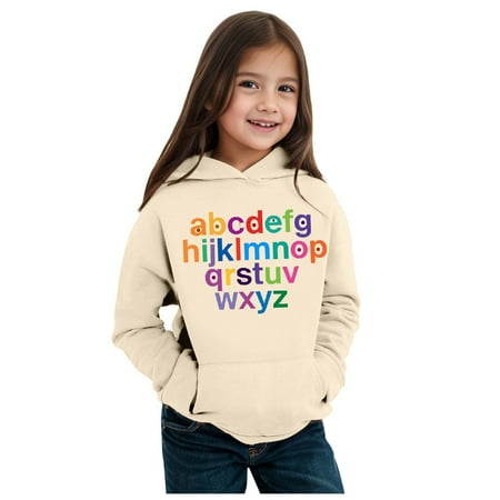 Toddler Girls Back-To-School Hoodie Children Graphic Pockets Hooded Pullover Sweatshirt
Toddler Girls Back-To-School Hoodie Children Graphic Pockets Hooded Pullover Sweatshirt