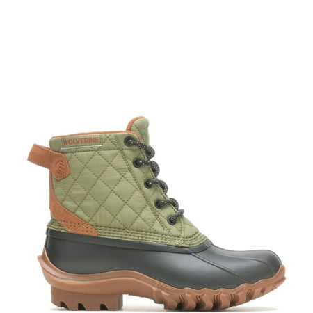Wolverine Torrent Quilted Duck Boot Women Hunter Green