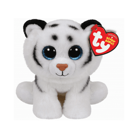 white tiger beanie buddy