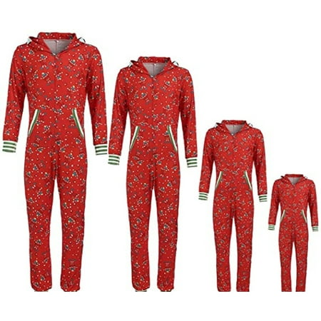 Sunisery Family Matching Jumpsuit Christmas Xmas Pajamas Set Adult Kids Hooded Nightwear Sleepwear
Sunisery Family Matching Jumpsuit Christmas Xmas Pajamas Set Adult Kids Hooded Nightwear Sleepwear