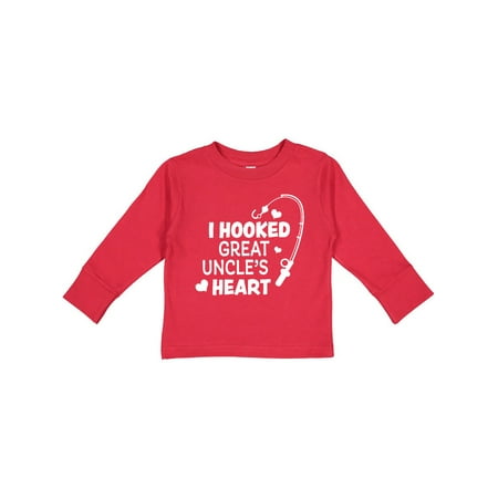 Inktastic I Hooked Great Uncle s Heart with Fishing Rod Gift Toddler Boy or Toddler Girl Long Sleeve T-Shirt
Inktastic I Hooked Great Uncle s Heart with Fishing Rod Gift Toddler Boy or Toddler Girl Long Sleeve T-Shirt