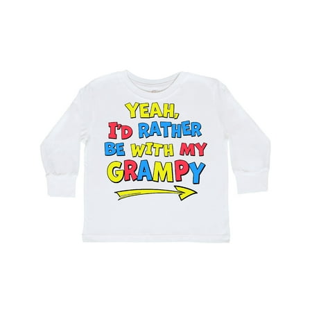 Inktastic Yeah I d Rather be with My Grampy in Red Yellow and Blue Gift Toddler Boy or Toddler Girl Long Sleeve T-Shirt
Inktastic Yeah I d Rather be with My Grampy in Red Yellow and Blue Gift Toddler Boy or Toddler Girl Long Sleeve T-Shirt