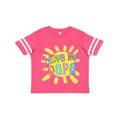 Inktastic I Love My Papa- Sun and Rainbow Letters Gift Toddler Boy or Toddler Girl T-Shirt
Inktastic I Love My Papa- Sun and Rainbow Letters Gift Toddler Boy or Toddler Girl T-Shirt