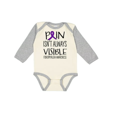 Inktastic Fibromyalgia Awareness Pain Isn t Always Visible Gift Baby Boy or Baby Girl Long Sleeve Bodysuit
Inktastic Fibromyalgia Awareness Pain Isn t Always Visible Gift Baby Boy or Baby Girl Long Sleeve Bodysuit