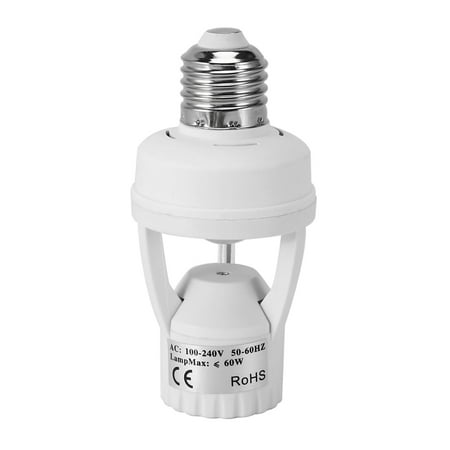 AC 110-220V Pir Induction Motion Sensor IR Infrared Human E27 Plug Socket Switch Base Led Bulb Lamp Holder
AC 110-220V Pir Induction Motion Sensor IR Infrared Human E27 Plug Socket Switch Base Led Bulb Lamp Holder