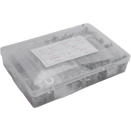 288 Pieces M8 x 16/20/25/30/40/45 Screw Set Threaded Screw Set with Nuts Spring and Hex Key
288 Pieces M8 x 16/20/25/30/40/45 Screw Set Threaded Screw Set with Nuts Spring and Hex Key