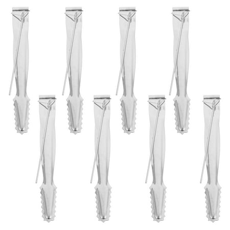 HOMEMAXS 8Pcs Stainless Steel Charcoal Clamps Charcoal Tongs Useful Clips Charcoal Tongs
HOMEMAXS 8Pcs Stainless Steel Charcoal Clamps Charcoal Tongs Useful Clips Charcoal Tongs