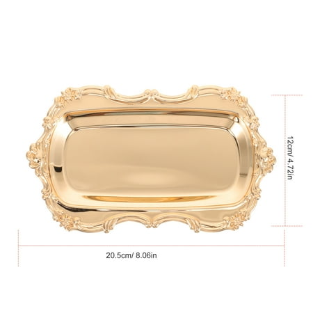 Fruit Serving Tray Trinket Serving Tray Multi-functional Jewelry Dish Cosmetics Organizer
Fruit Serving Tray Trinket Serving Tray Multi-functional Jewelry Dish Cosmetics Organizer