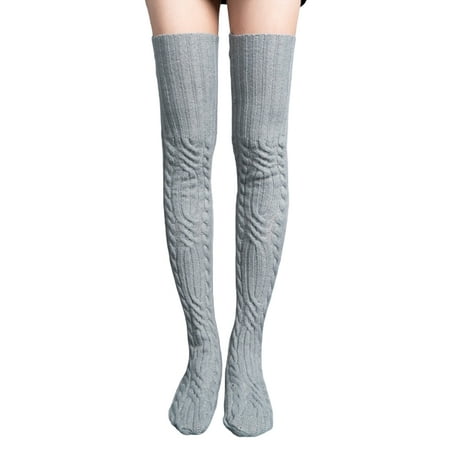 Women Cable Knit Thigh High Boot Socks Extra Long Winter Over Knee Stockings Leg Warmers
Women Cable Knit Thigh High Boot Socks Extra Long Winter Over Knee Stockings Leg Warmers