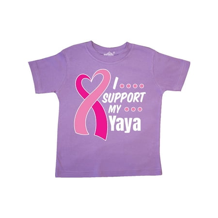 Inktastic Breast Cancer Awareness I Support My Yaya with Pink Ribbon Gift Toddler Boy or Toddler Girl T-Shirt
Inktastic Breast Cancer Awareness I Support My Yaya with Pink Ribbon Gift Toddler Boy or Toddler Girl T-Shirt
