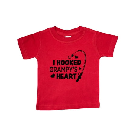 Inktastic I Hooked Grampy s Heart with Fishing Rod Gift Baby Boy or Baby Girl T-Shirt
Inktastic I Hooked Grampy s Heart with Fishing Rod Gift Baby Boy or Baby Girl T-Shirt