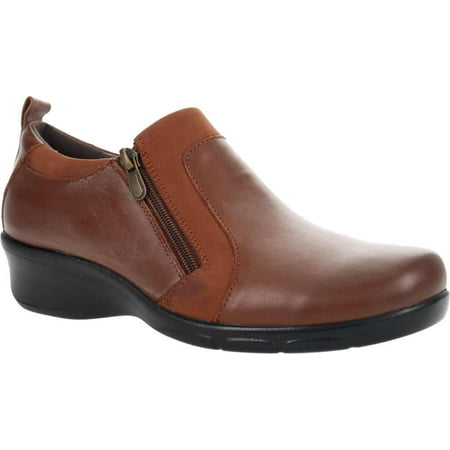 Women s Propet Wendy Dress Sneaker Chestnut Full Grain Leather