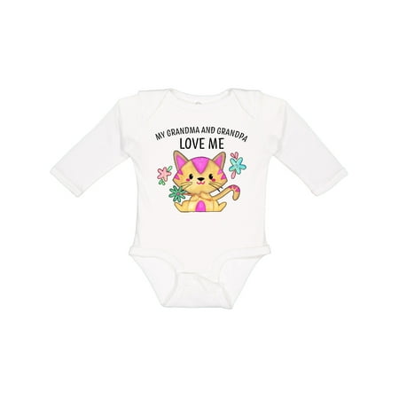 Inktastic My Grandma and Grandpa Love Me with Cute Kitten and Flowers Gift Baby Boy or Baby Girl Long Sleeve Bodysuit
Inktastic My Grandma and Grandpa Love Me with Cute Kitten and Flowers Gift Baby Boy or Baby Girl Long Sleeve Bodysuit