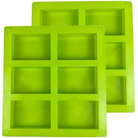 Silicone Mold Soap Mold 2 Pcs 6 Cavities Rectangle DIY Silicone Mold for Cake Baking Chocolate Biscuit Ice Cube Homemade Handwork
Silicone Mold Soap Mold 2 Pcs 6 Cavities Rectangle DIY Silicone Mold for Cake Baking Chocolate Biscuit Ice Cube Homemade Handwork