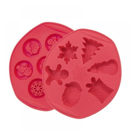 2pcs Christmas Mold Silicone Dessert Mold Christmas Theme Baking Tool DIY Dough Fondant Chocolate Candy Making Mold
2pcs Christmas Mold Silicone Dessert Mold Christmas Theme Baking Tool DIY Dough Fondant Chocolate Candy Making Mold